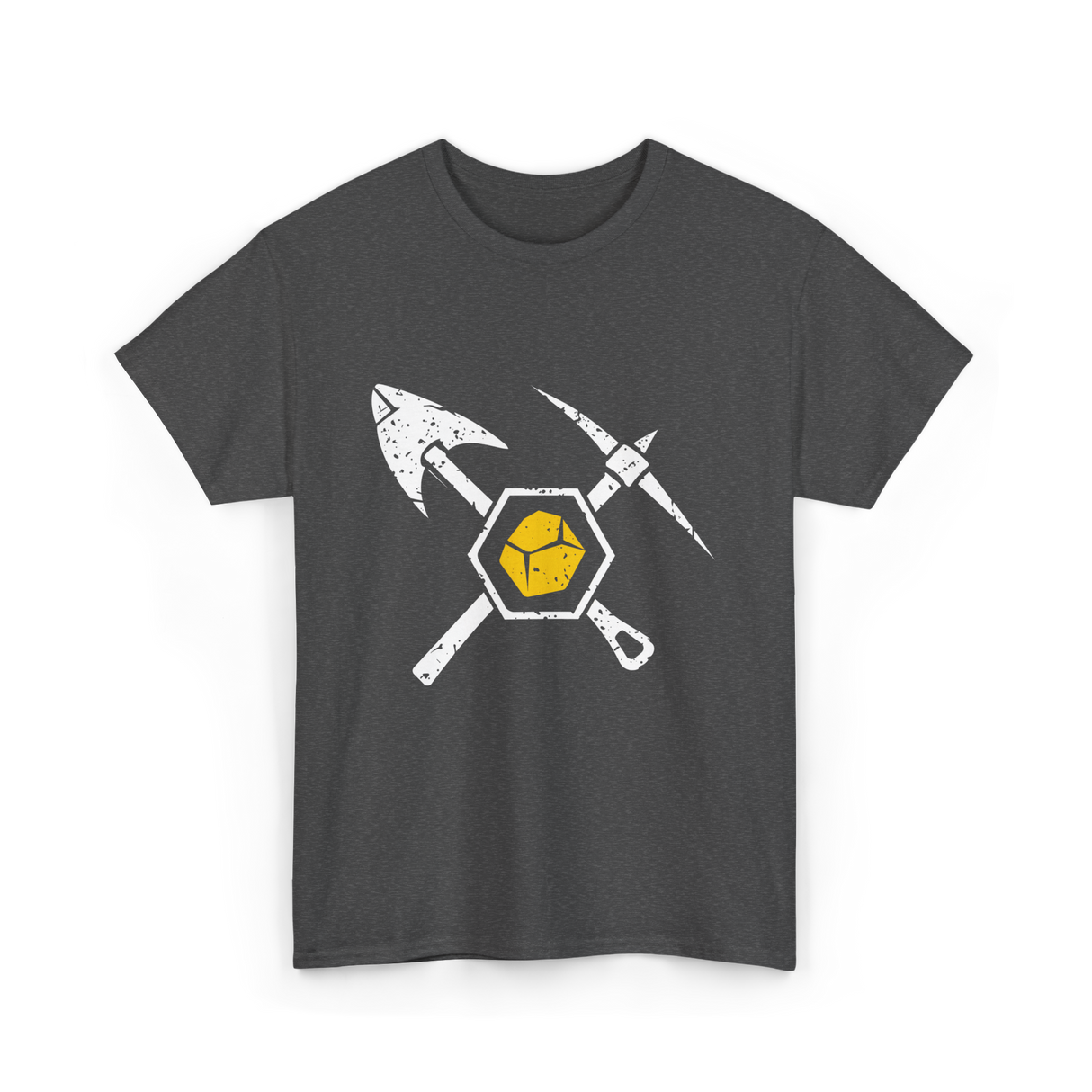 Gold Miner Prospecting Treasure T-Shirt - Dark Heather