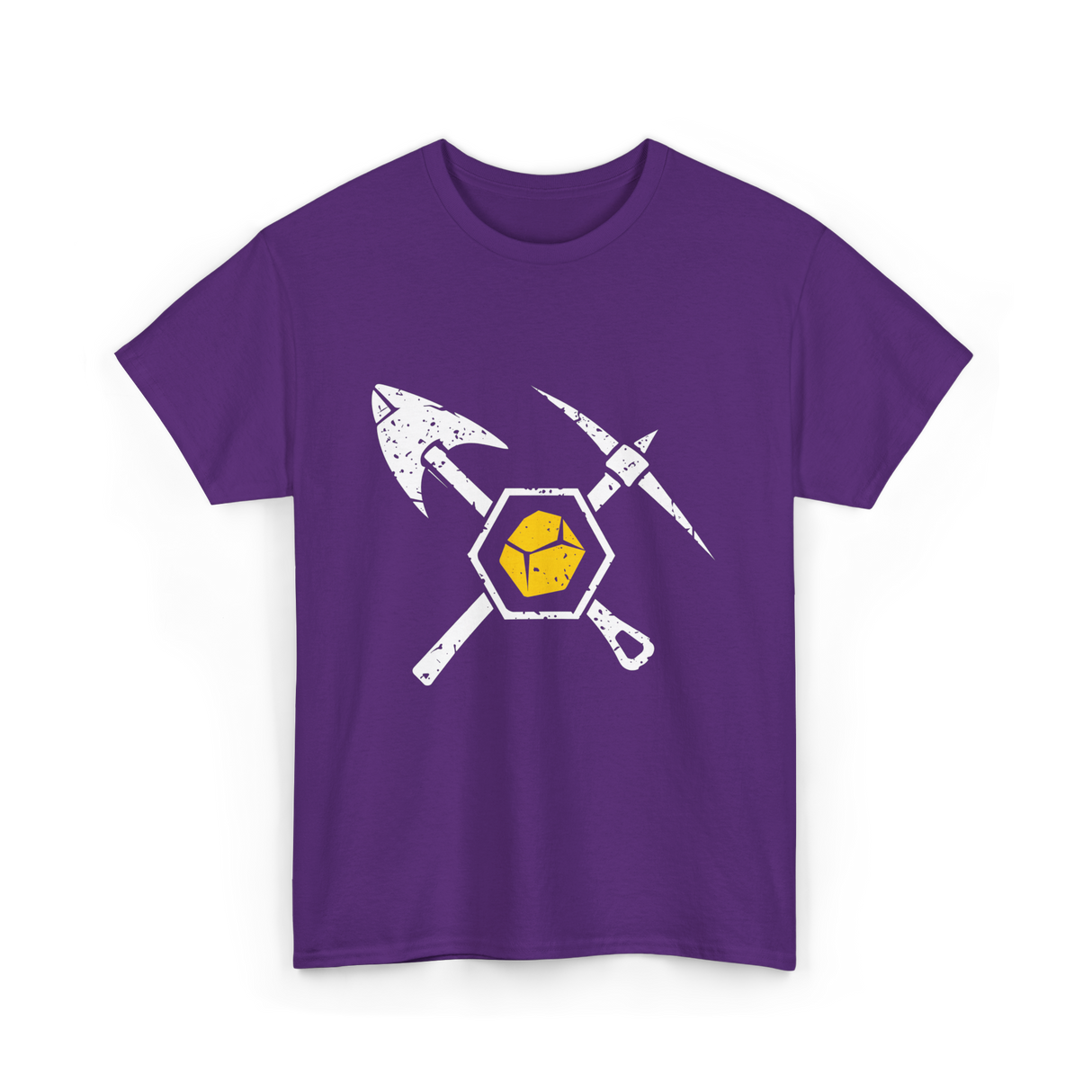 Gold Miner Prospecting Treasure T-Shirt - Purple