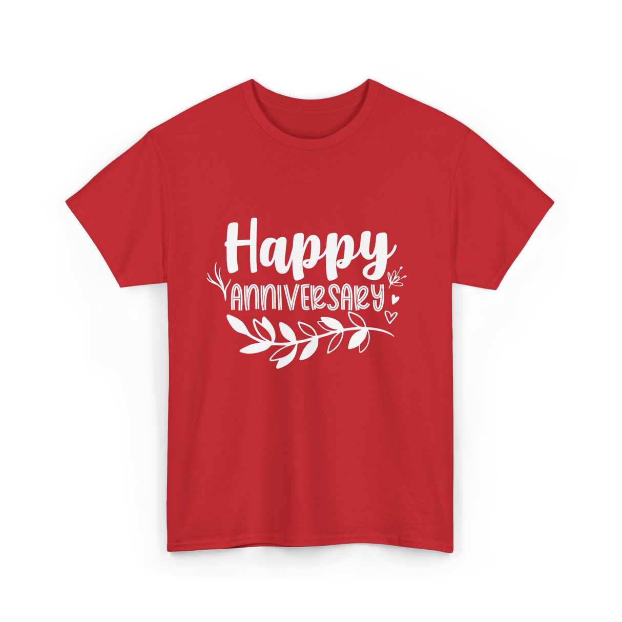 Happy Anniversary Anniversary Wedding T-Shirt - Red