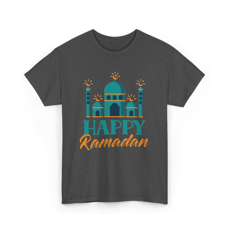 Happy Ramadan T-Shirt - Dark Heather