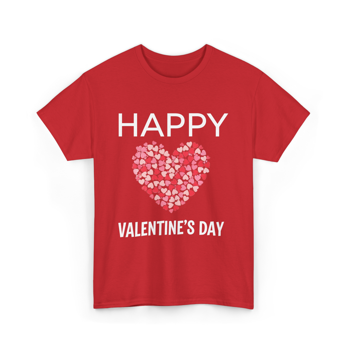 Happy Valentine's Day Love T-Shirt - Red