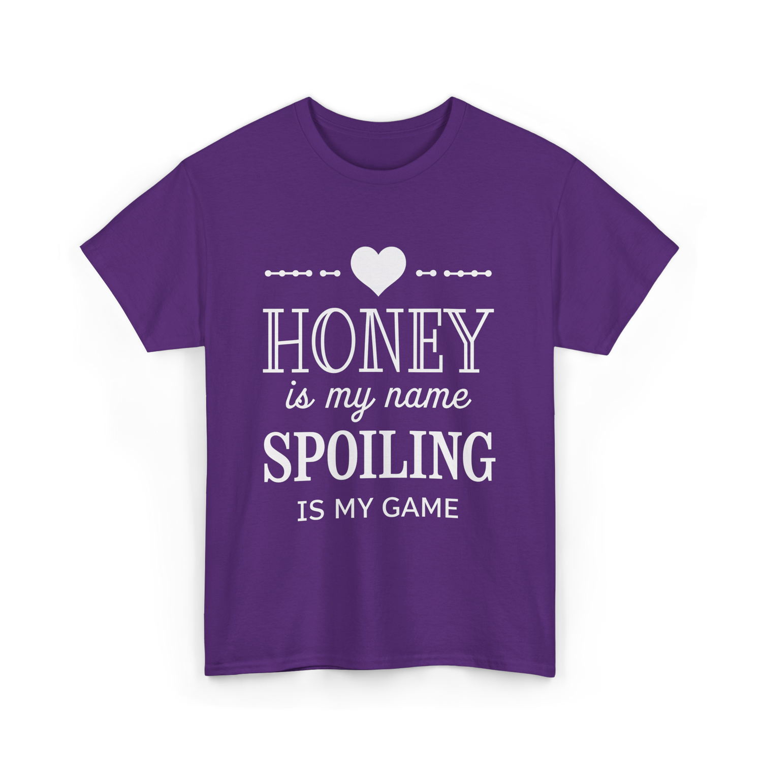 Honey is my name Spoiling T-Shirt - Purple
