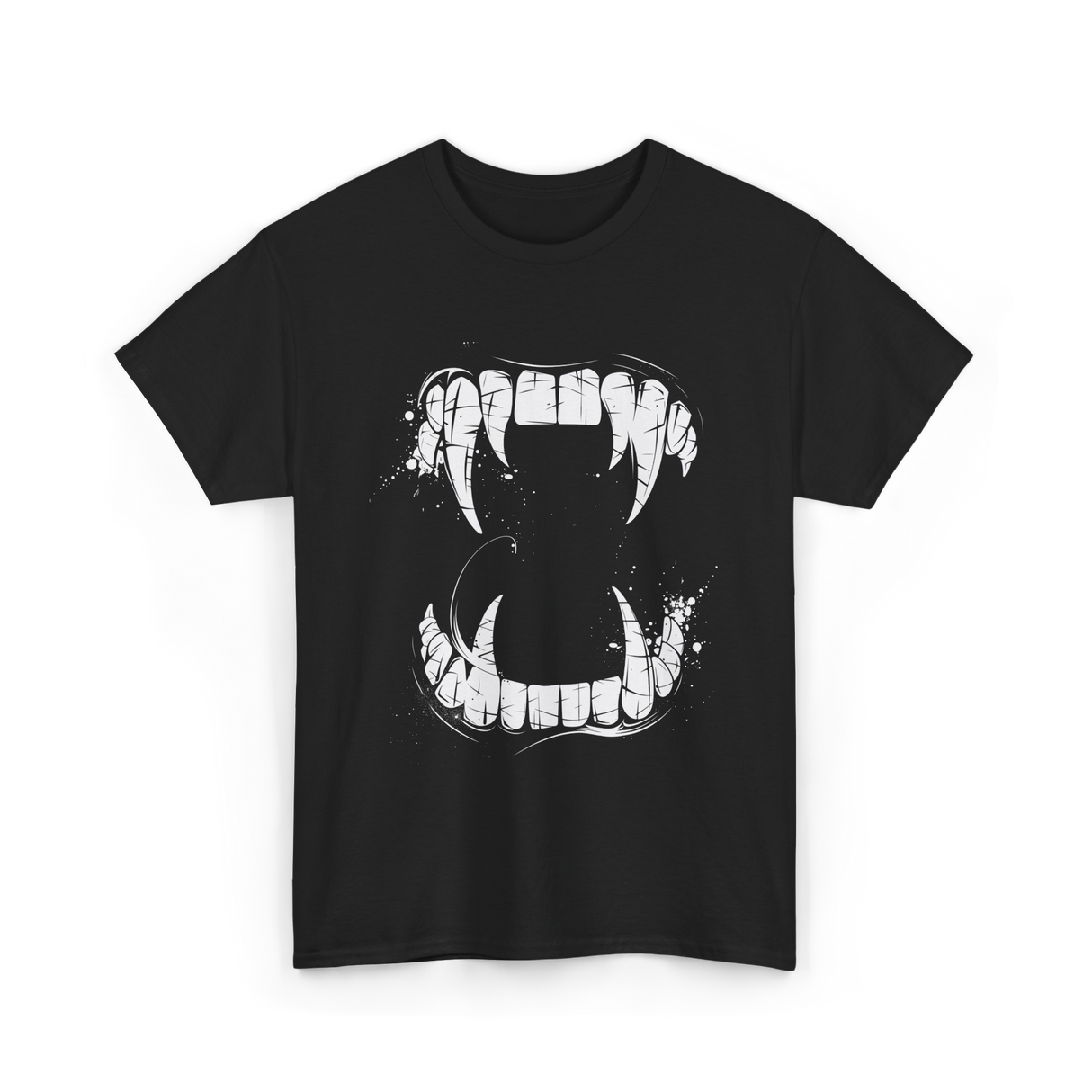 Horror Design Monster T-Shirt - Black