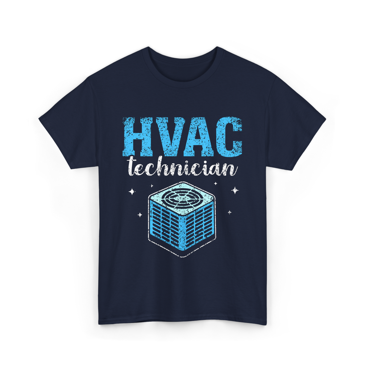 HVAC Technician HVAC Technician T-Shirt - Navy