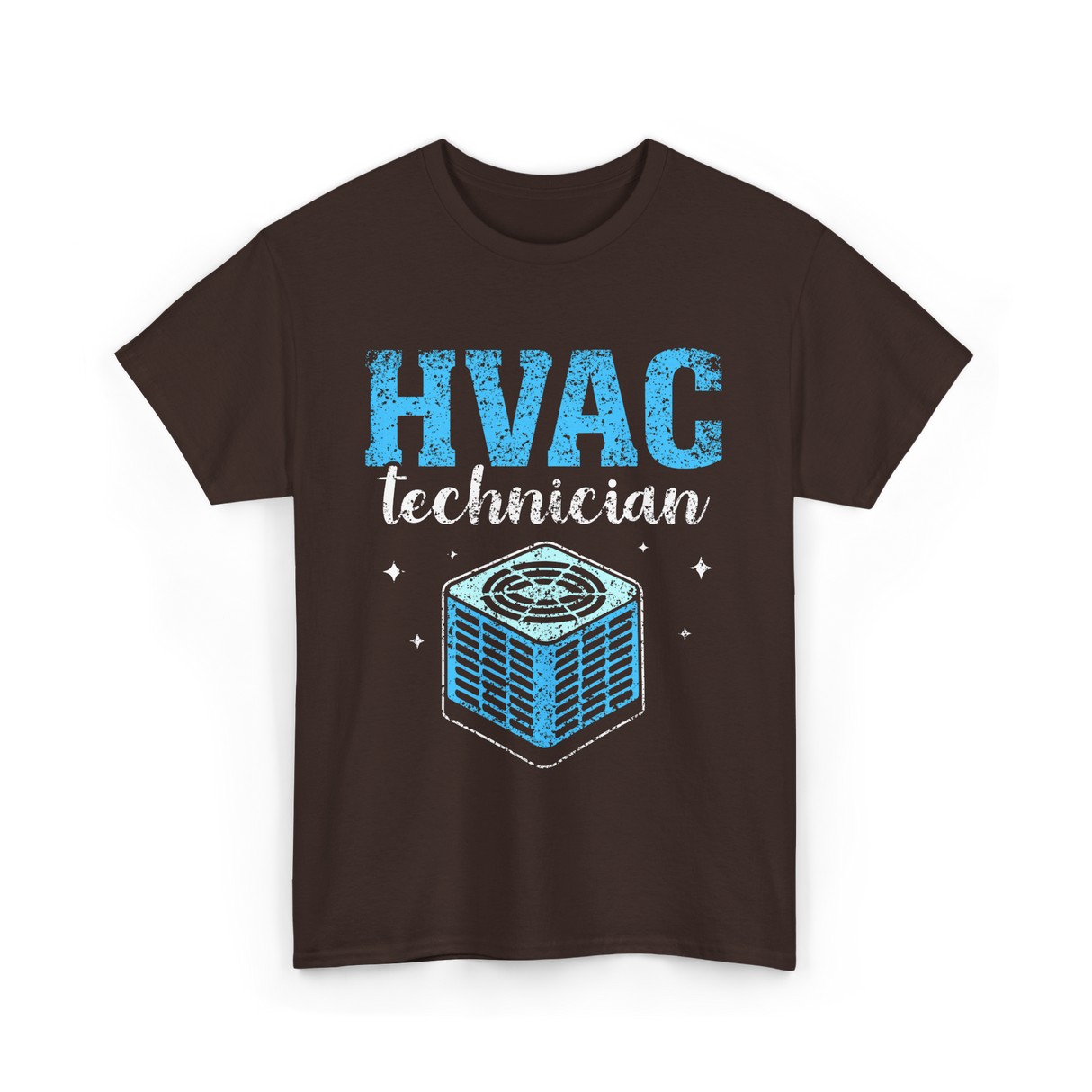 HVAC Technician HVAC Technician T-Shirt - Dark Chocolate