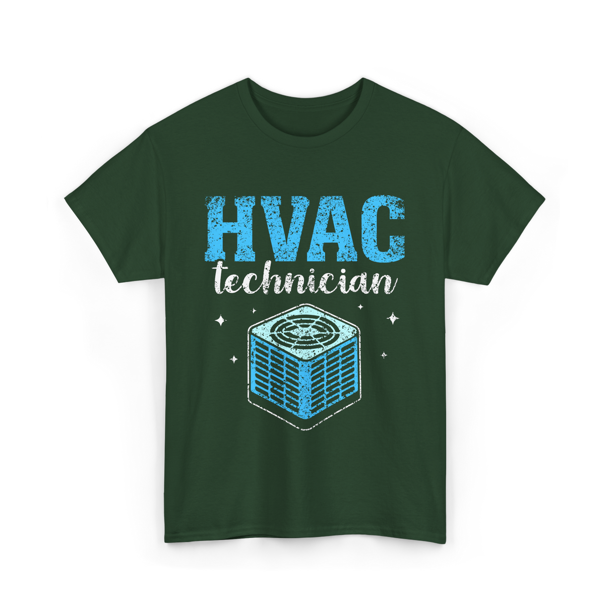 HVAC Technician HVAC Technician T-Shirt - Forest Green