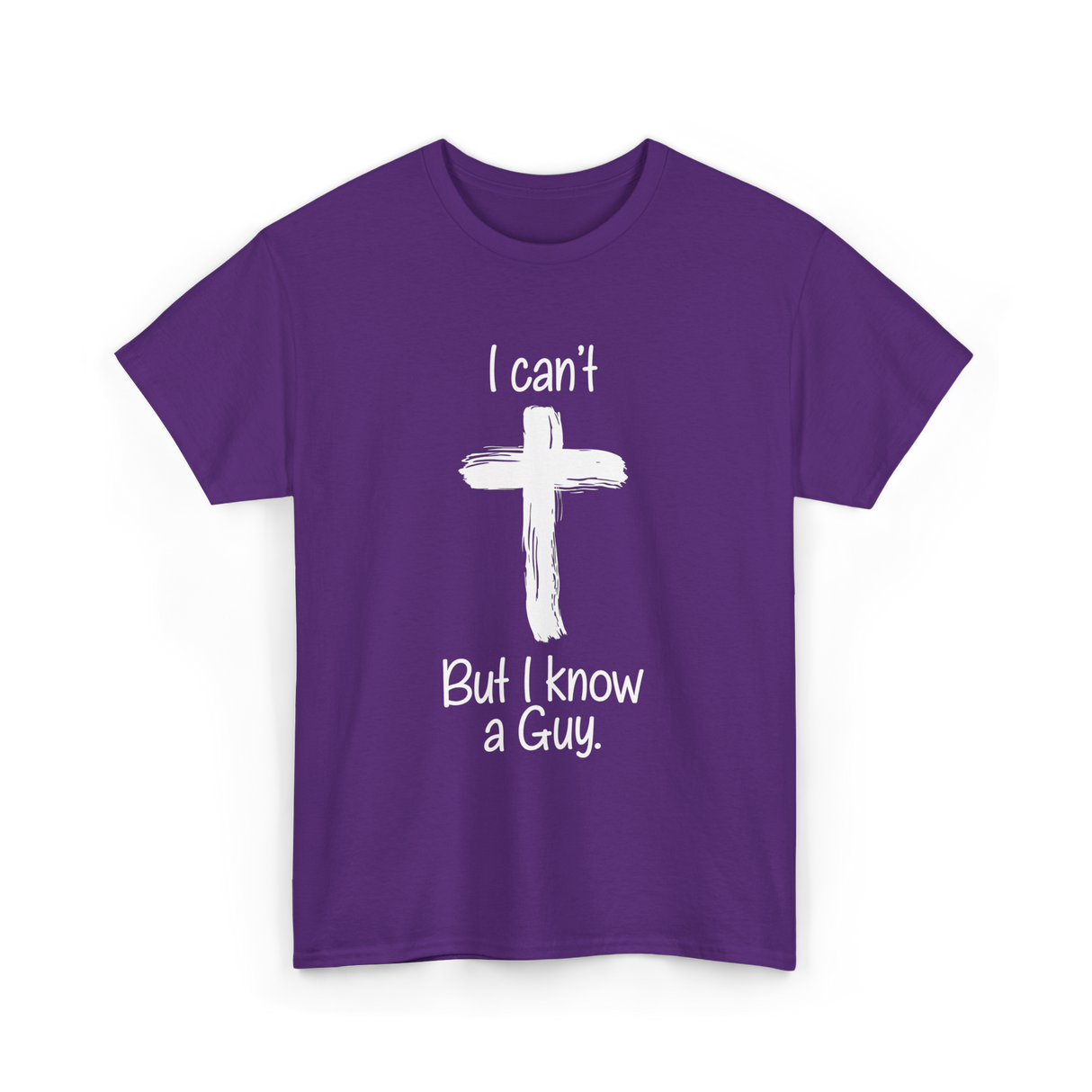 I Can't But I Know T-Shirt - Purple