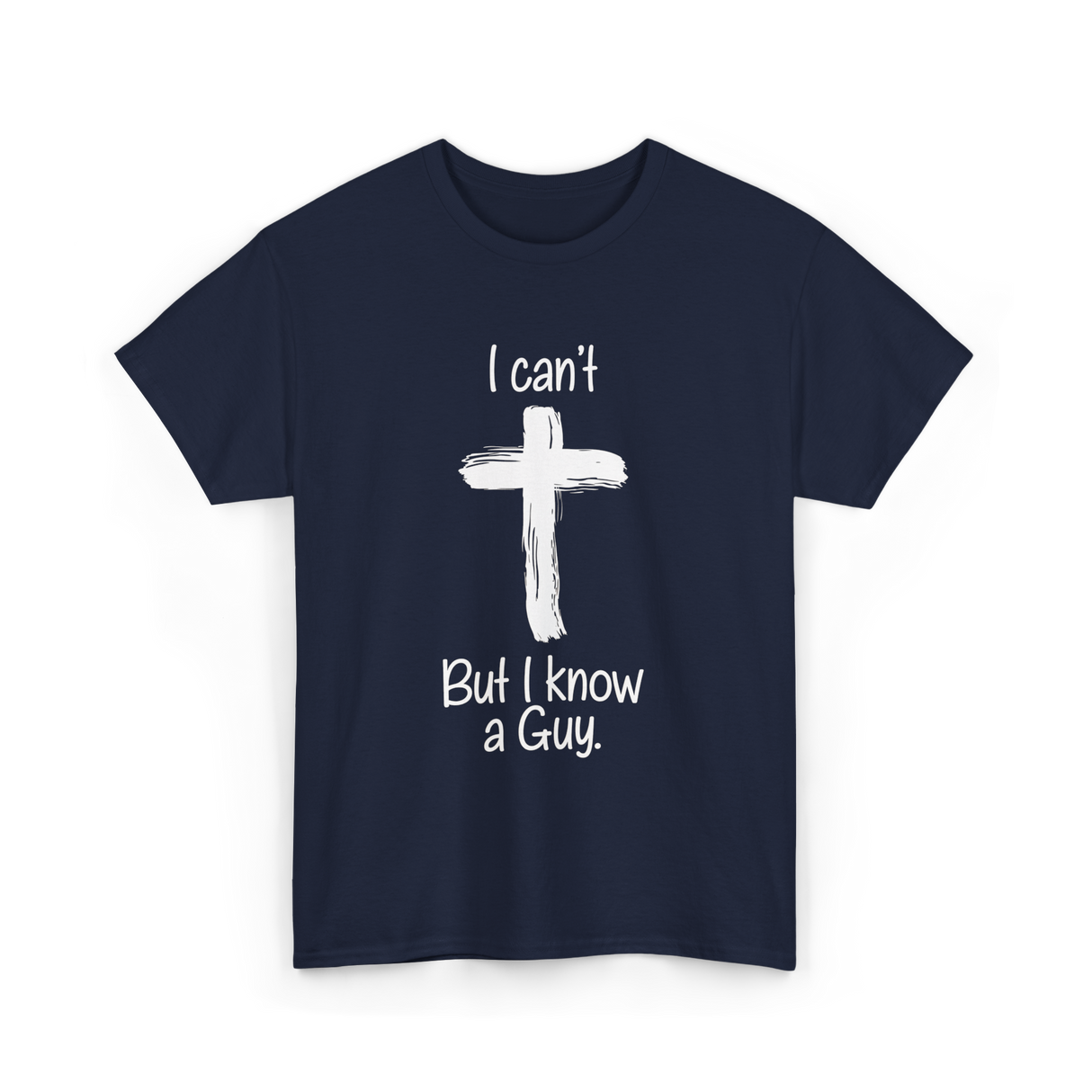 I Can't But I Know T-Shirt - Navy