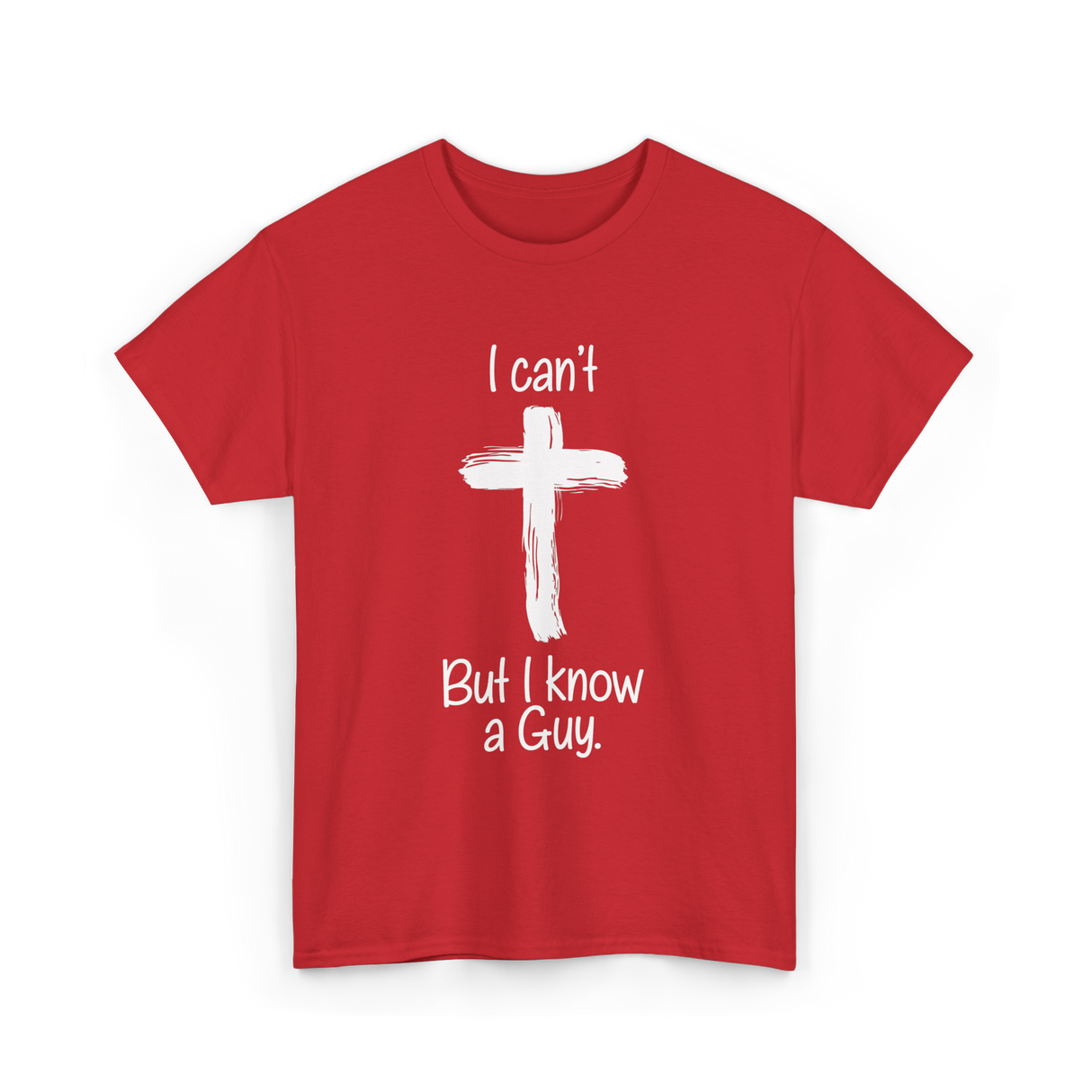 I Can't But I Know T-Shirt - Red
