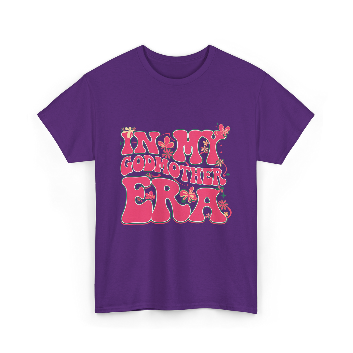 In My Godmother Era Godmother T-Shirt - Purple