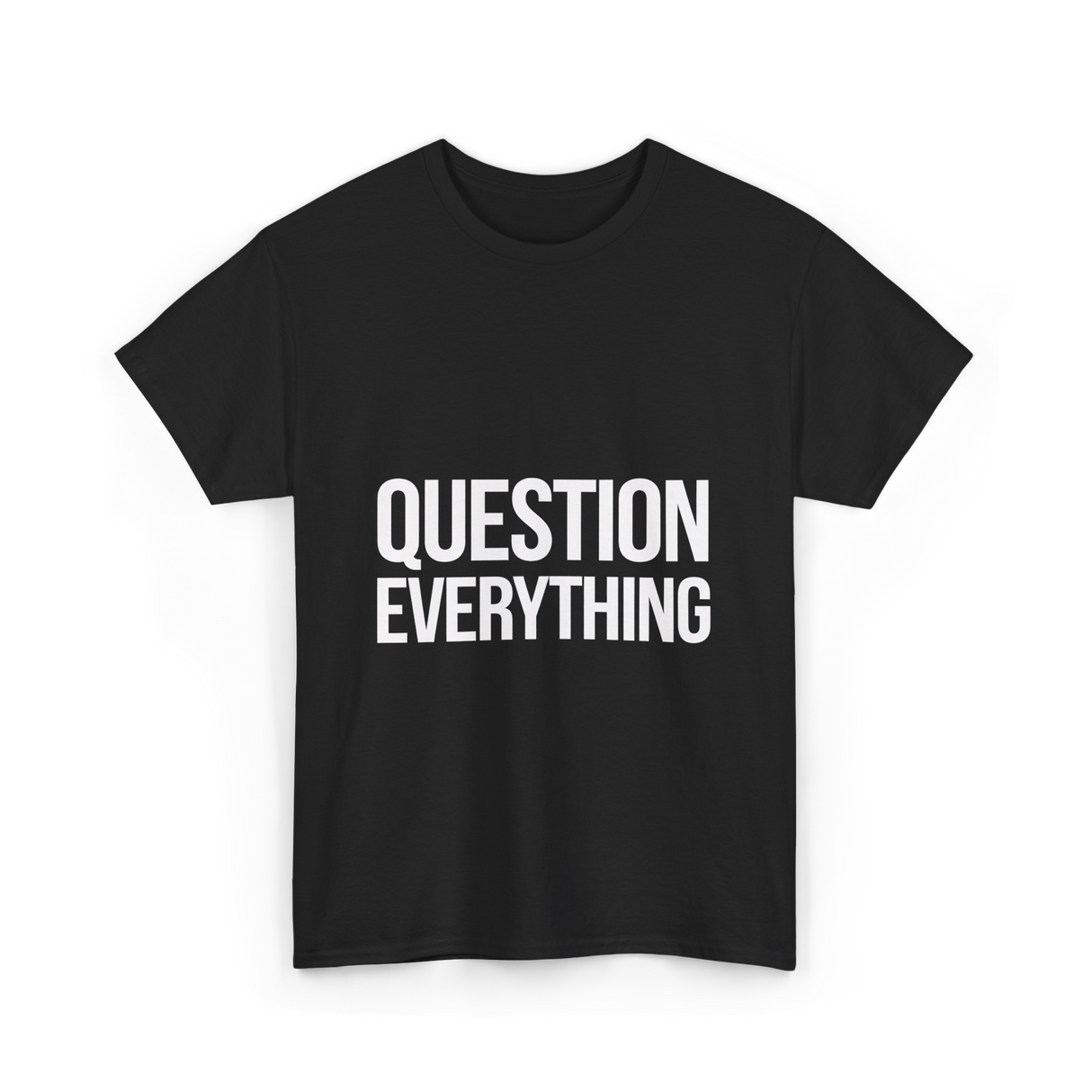 Inquiry Belief T-Shirt - Black