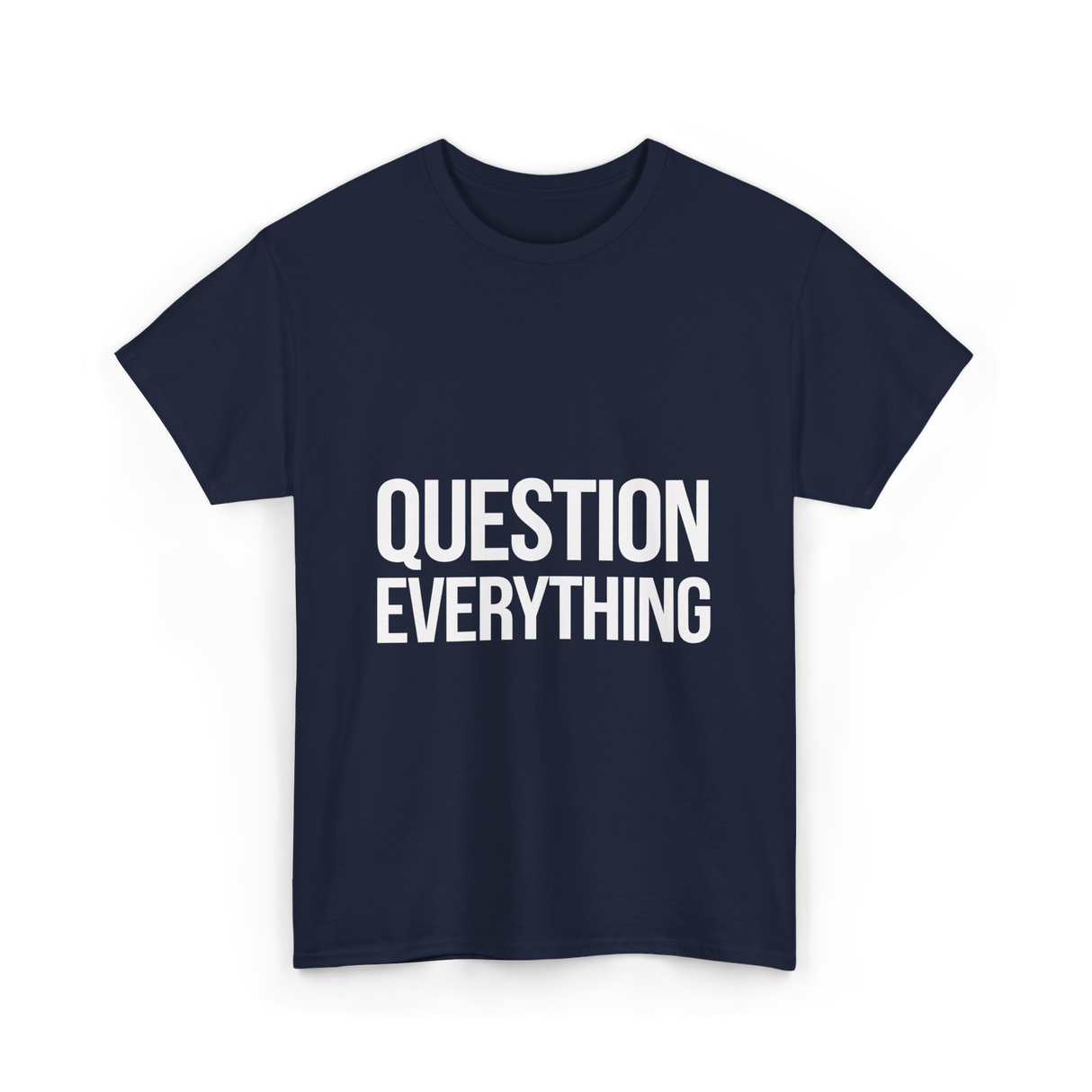 Inquiry Belief T-Shirt - Navy