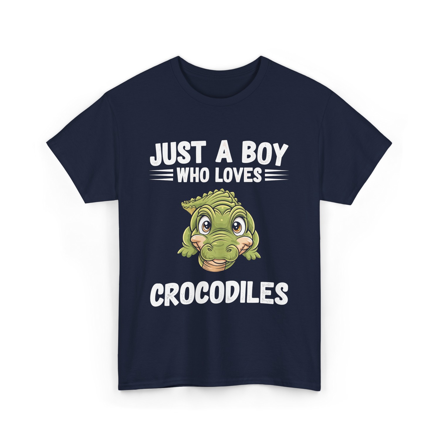 Just A Boy Crocodiles T-Shirt - Navy