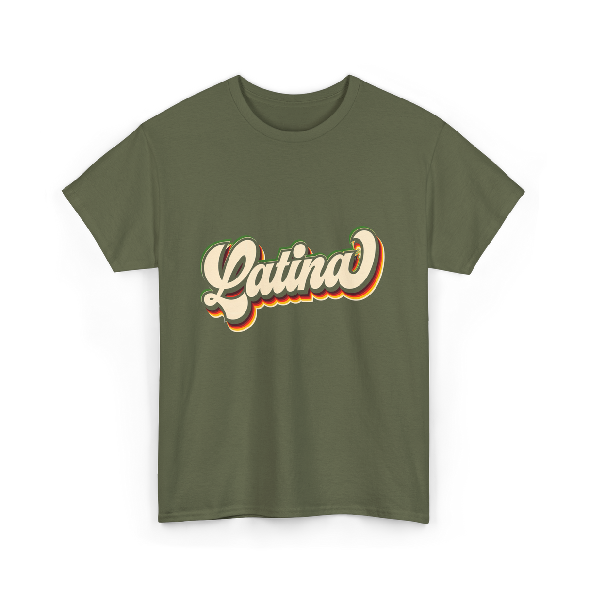 Latina Latina Culture T-Shirt - Military Green