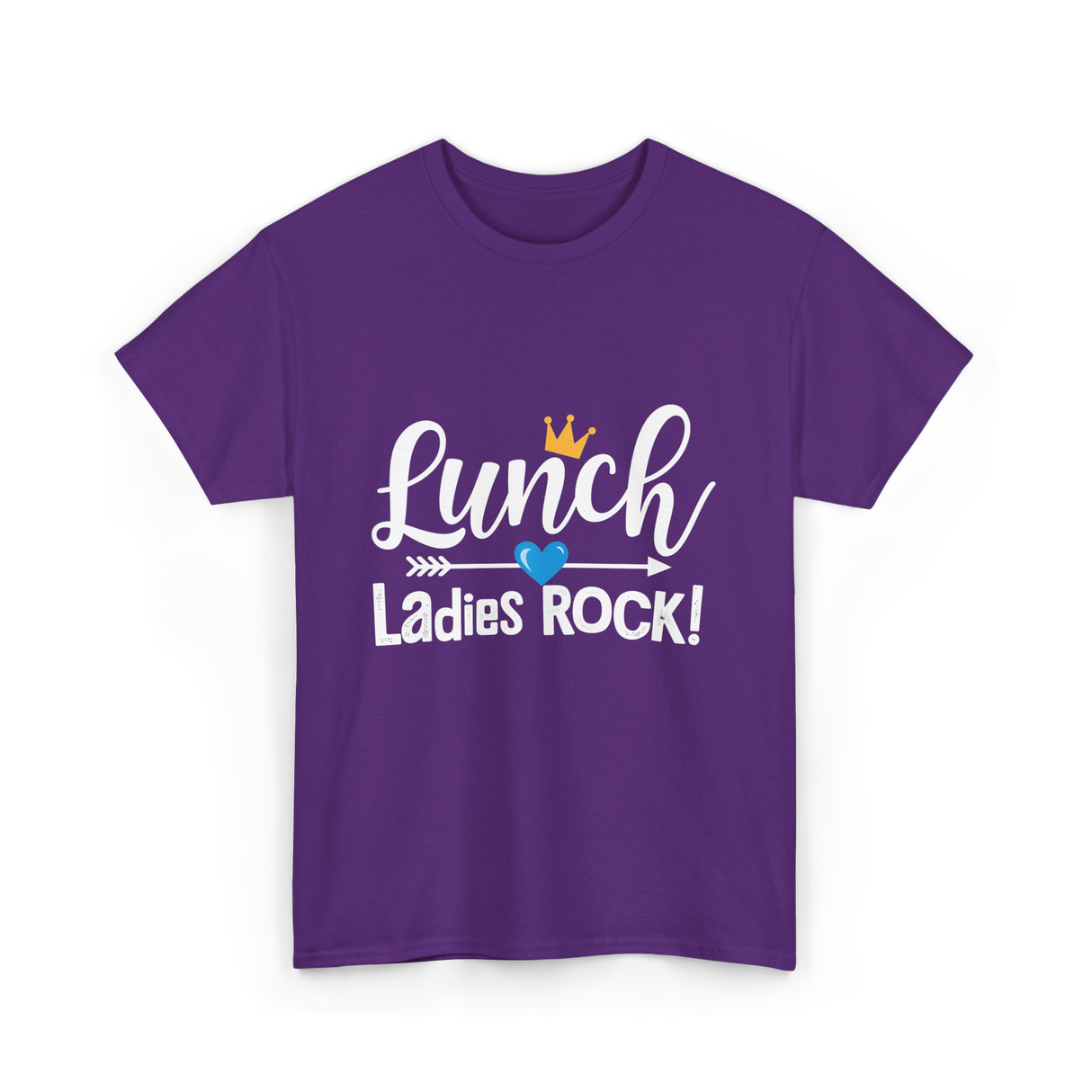 Lunch Ladies Rock Lunch Lady T-Shirt - Purple