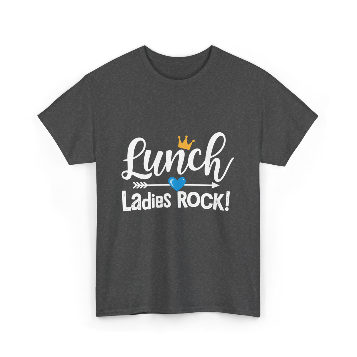 Lunch Ladies Rock Lunch Lady T-Shirt - Dark Heather
