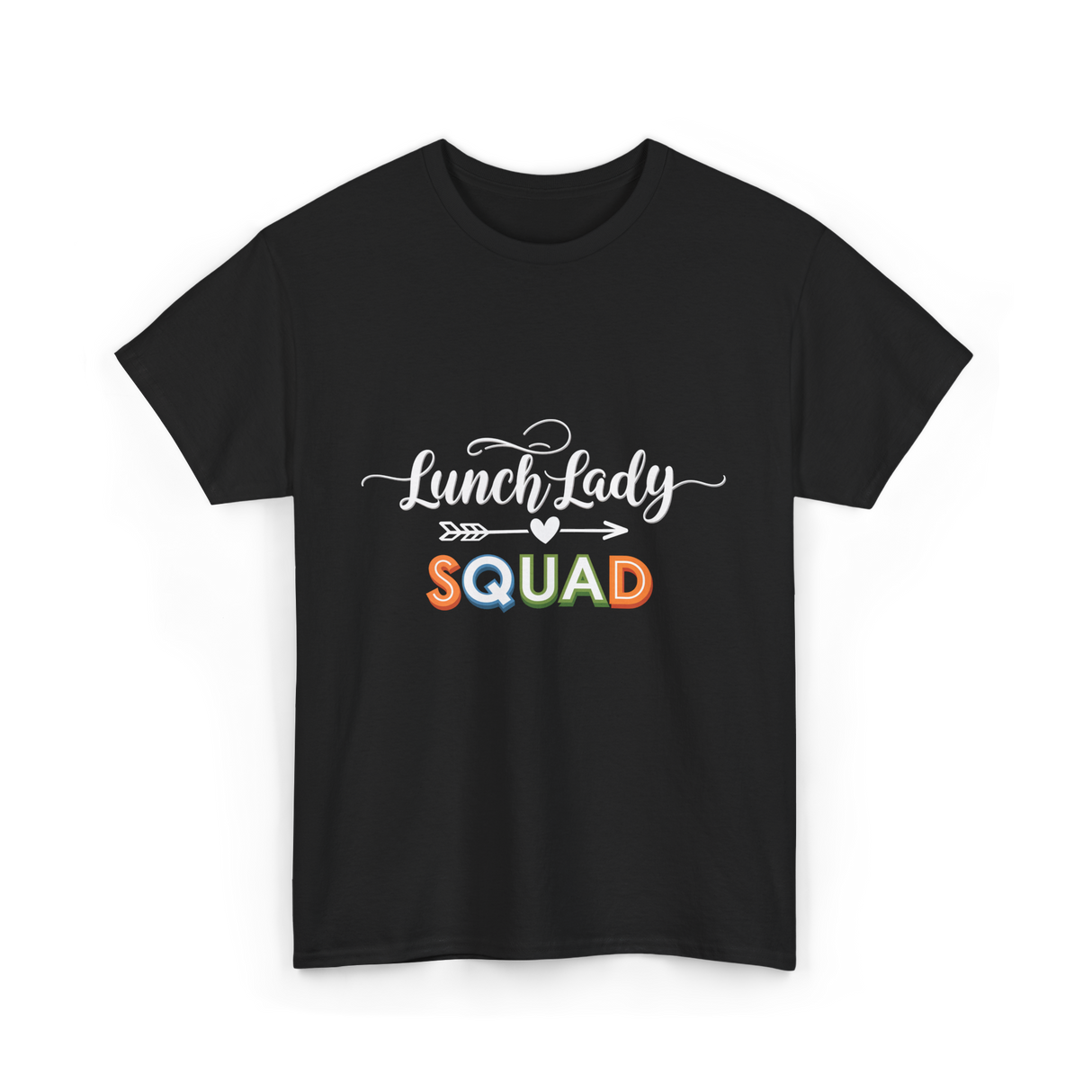 Lunch Lady Squad Team T-Shirt - Black