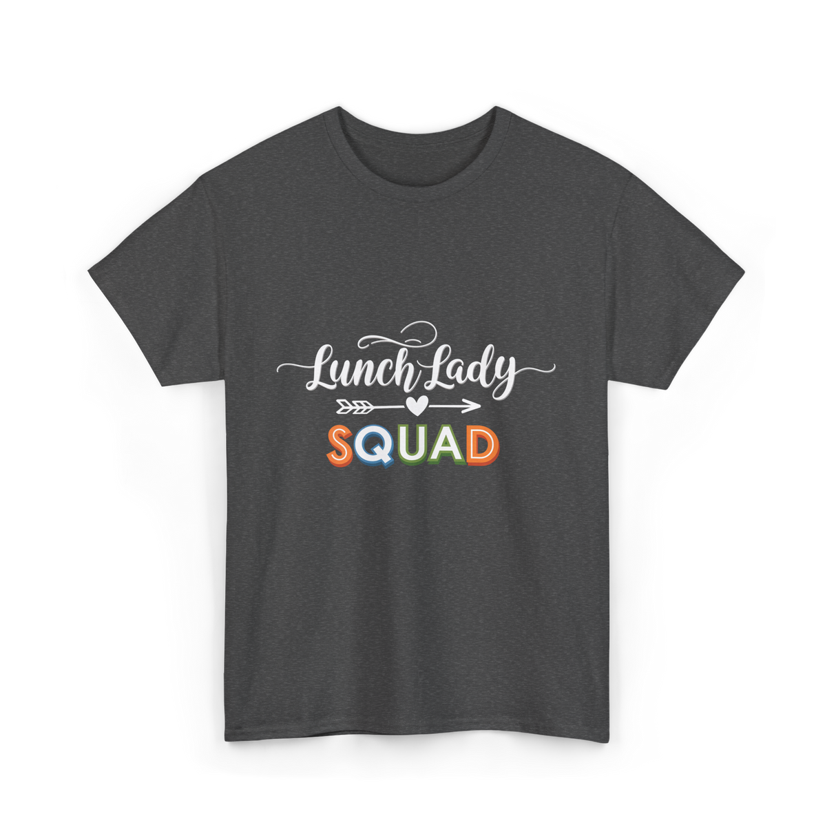 Lunch Lady Squad Team T-Shirt - Dark Heather