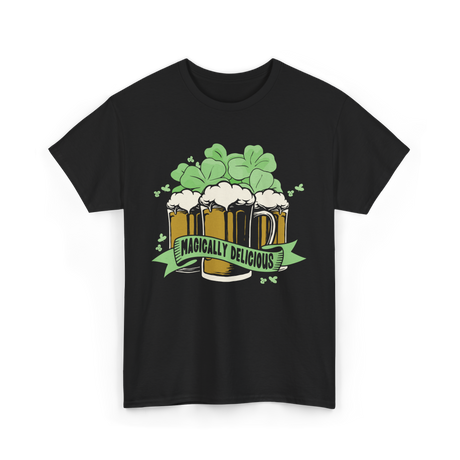 Magically Delicious Beer St. Patrick's T-Shirt - Black