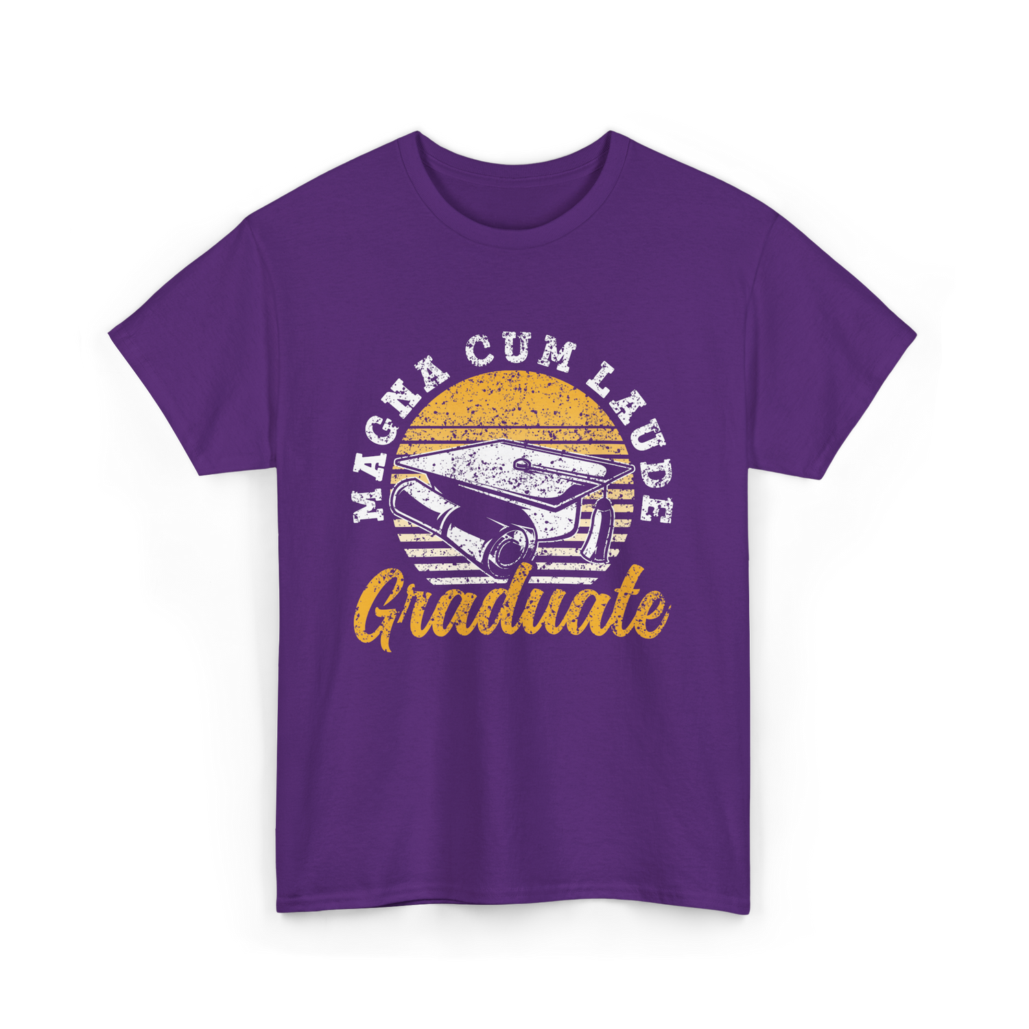 Magna Cum Laude Graduate Graduation T-Shirt - Purple