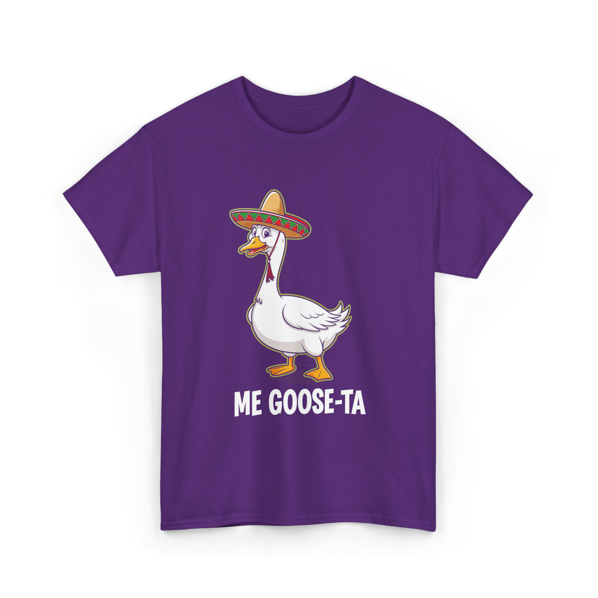 Me Goose Ta Goose Party T-Shirt - Purple