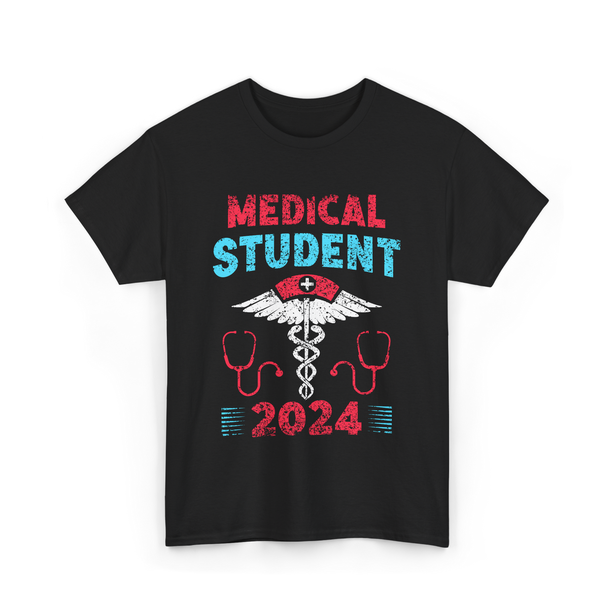 Medical Student 2024 Medicine T-Shirt - Black