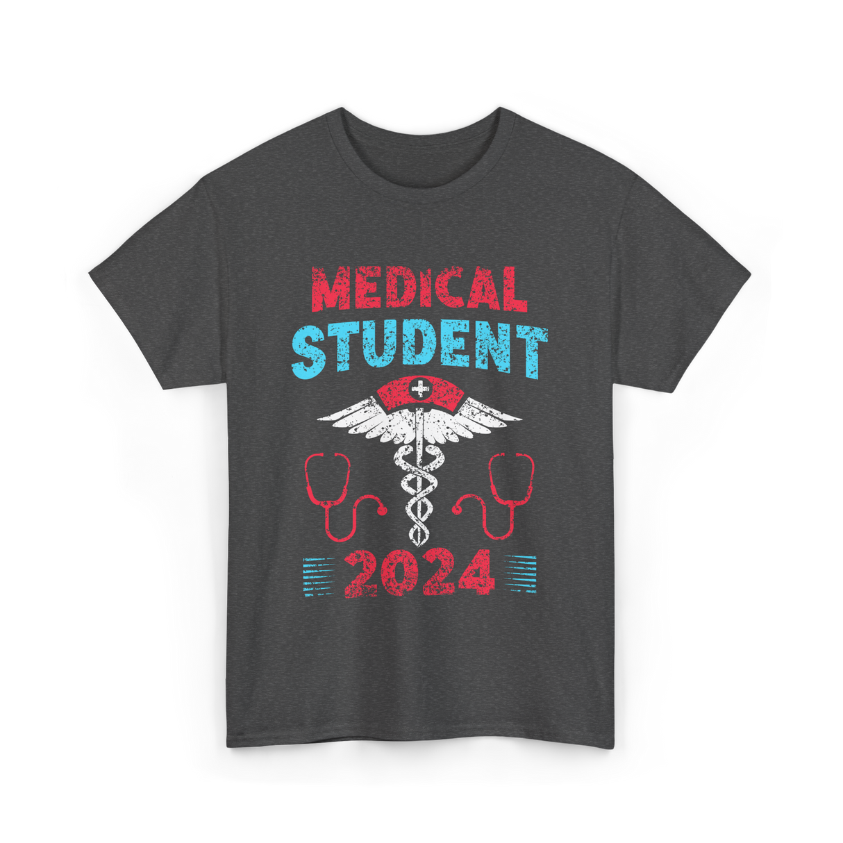 Medical Student 2024 Medicine T-Shirt - Dark Heather
