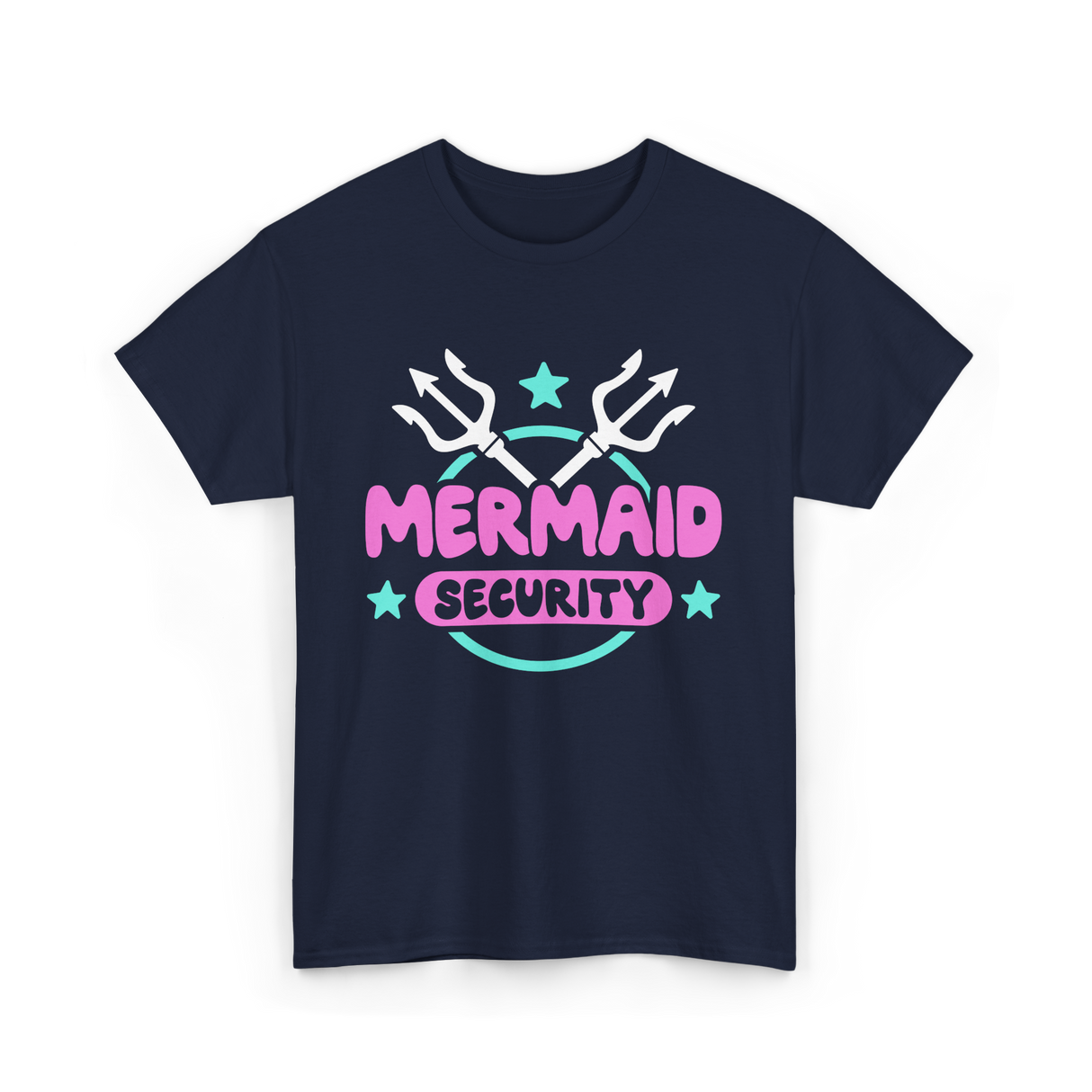 Mermaid Security Mermaid T-Shirt - Navy