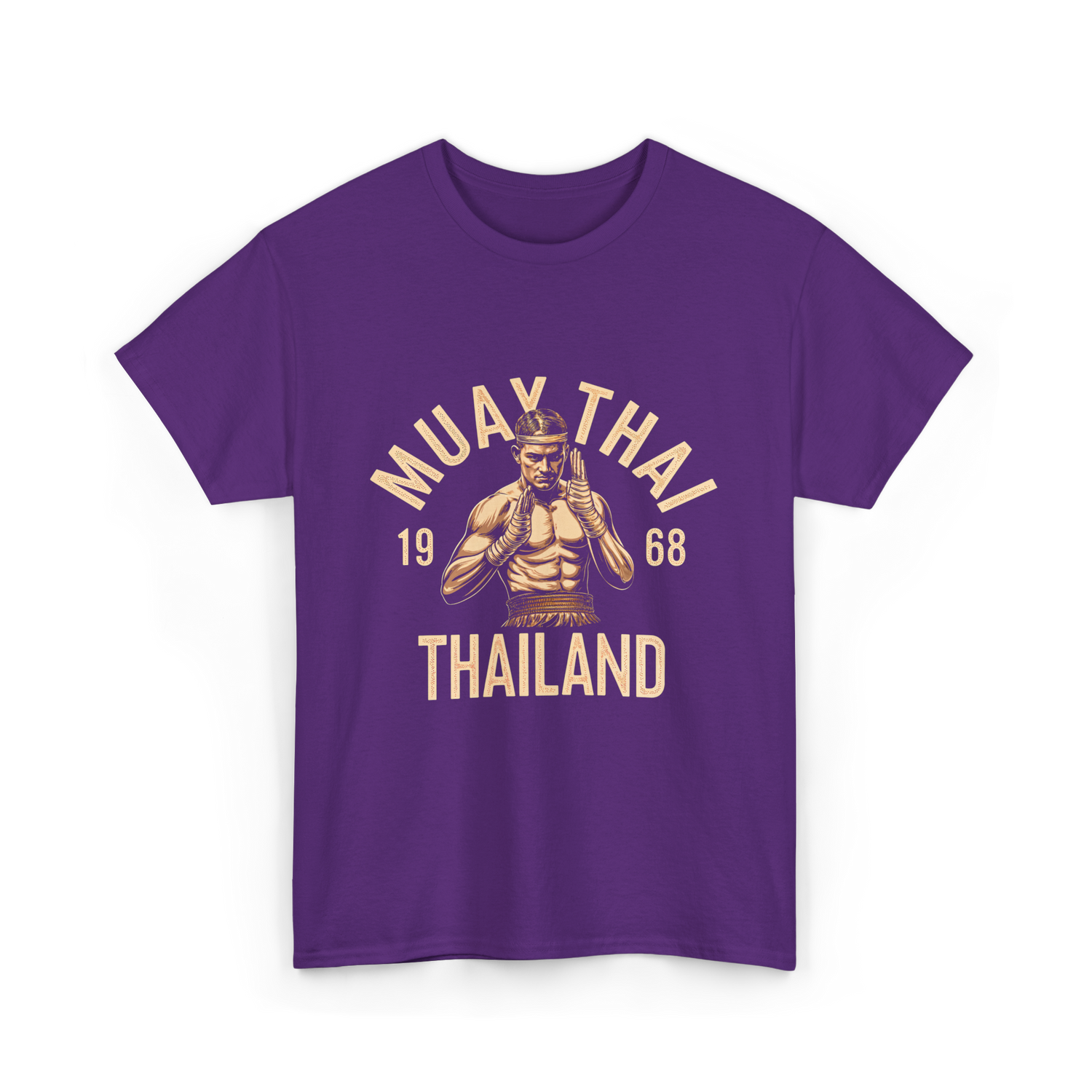 Muay Thai Thailand Fighter T-Shirt - Purple