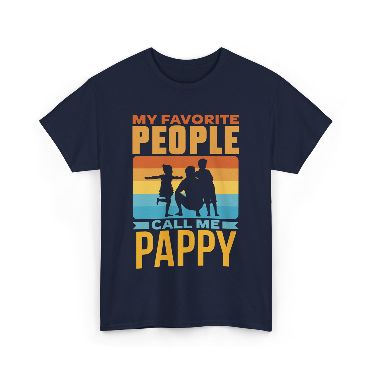 My Favorite People Pappy T-Shirt - Navy