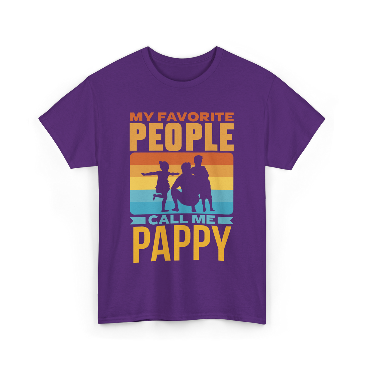 My Favorite People Pappy T-Shirt - Purple