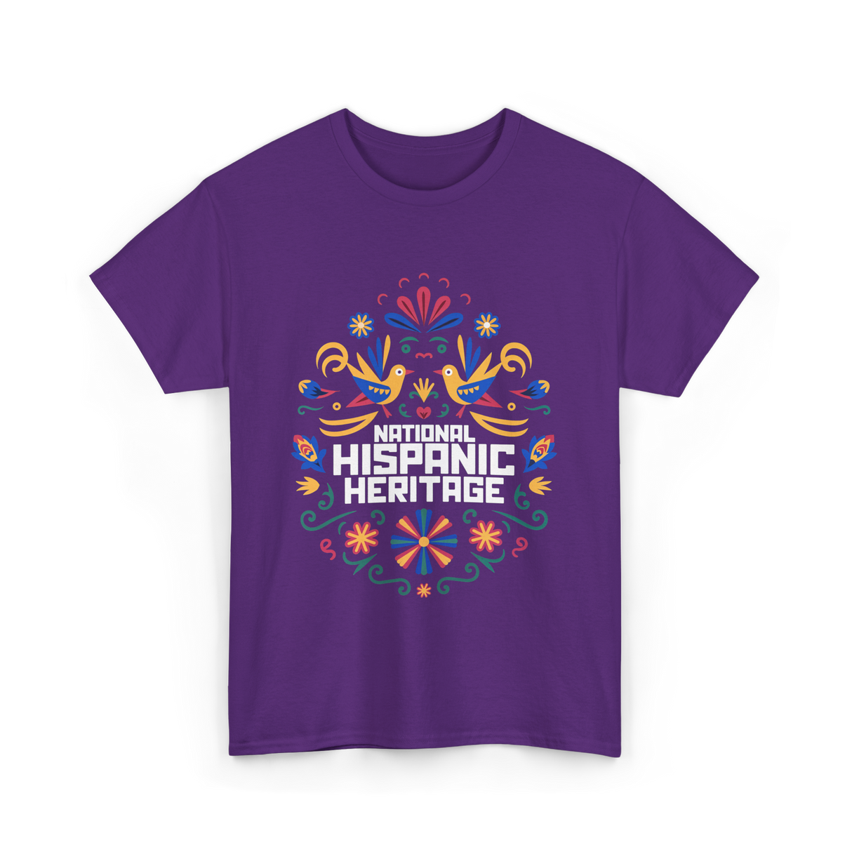 National Hispanic Heritage T-Shirt - Purple