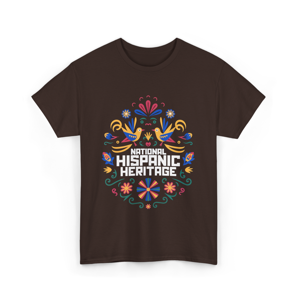 National Hispanic Heritage T-Shirt - Dark Chocolate