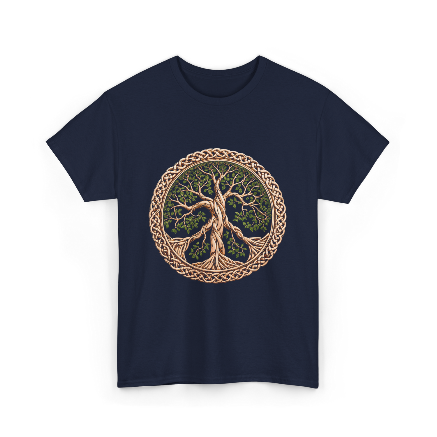 Nature Symbol T-Shirt - Navy