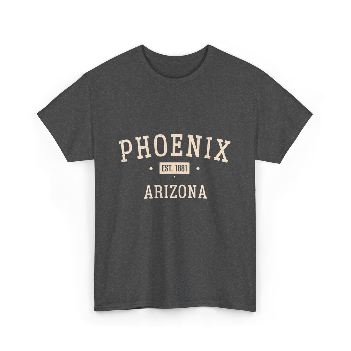 Phoenix Arizona Vintage T-Shirt - Dark Heather