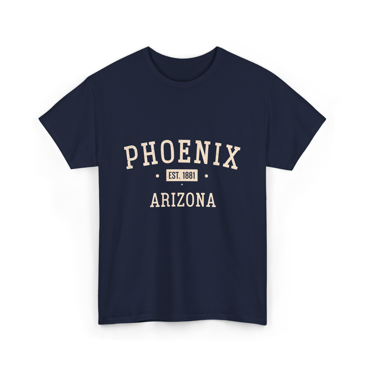 Phoenix Arizona Vintage T-Shirt - Navy