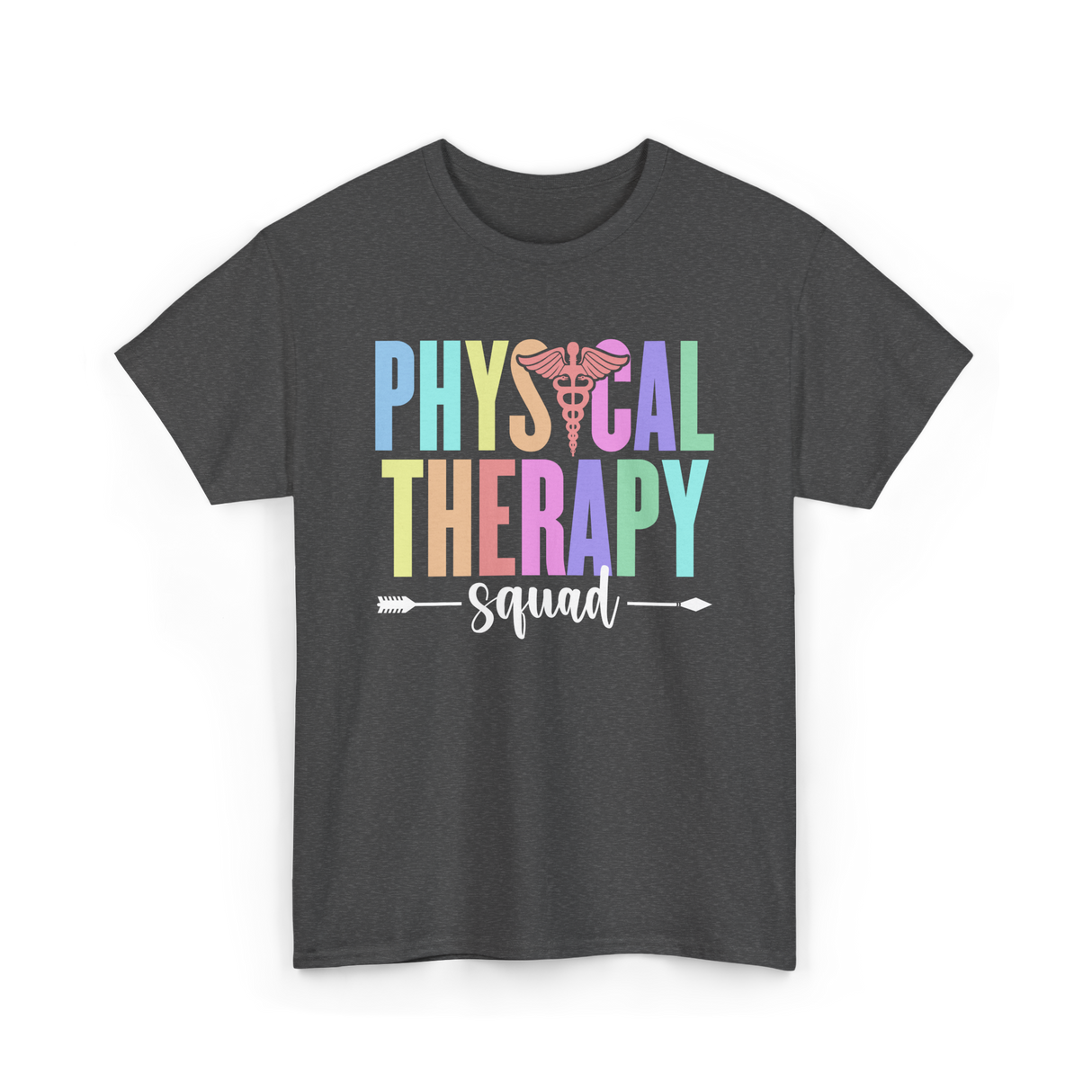 Physical Therapy Squad Therapy PT T-Shirt - Dark Heather