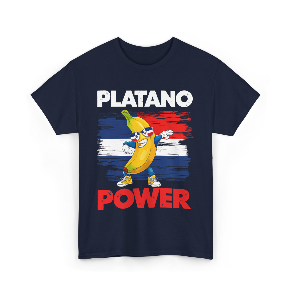 Platano Power Banana T-Shirt - Navy