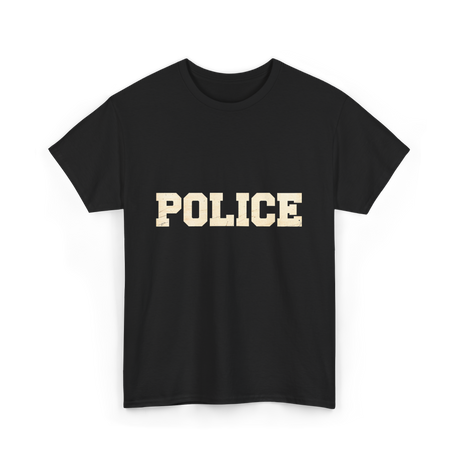 Police Officer Police SWAT T-Shirt - Black
