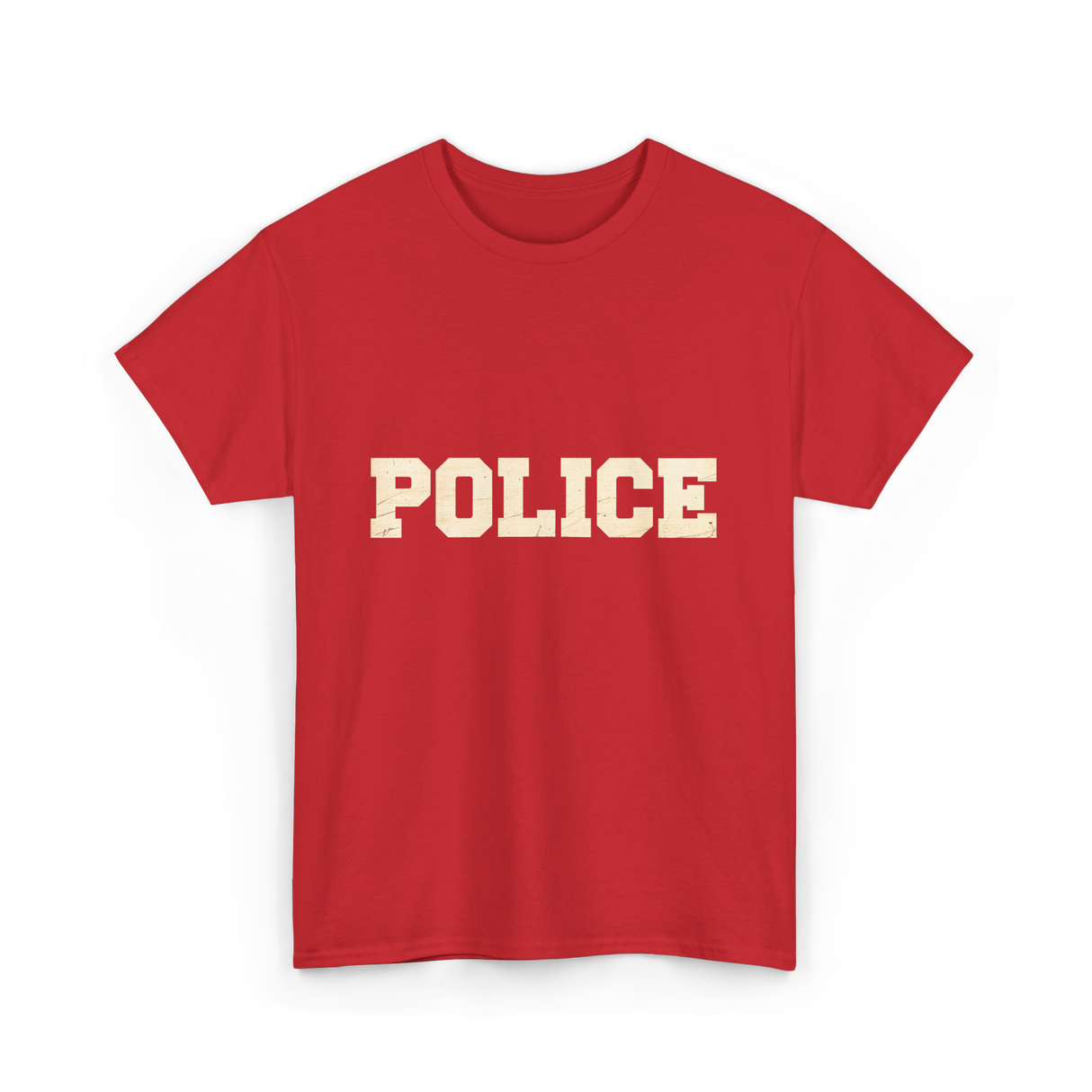 Police Officer Police SWAT T-Shirt - Red