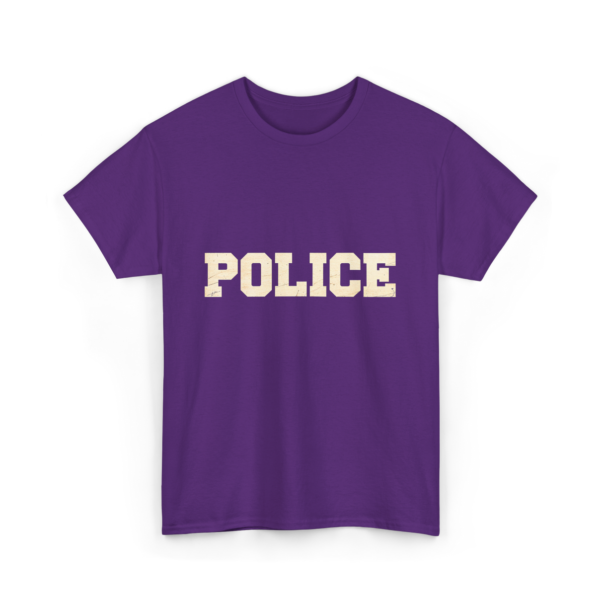 Police Officer Police SWAT T-Shirt - Purple