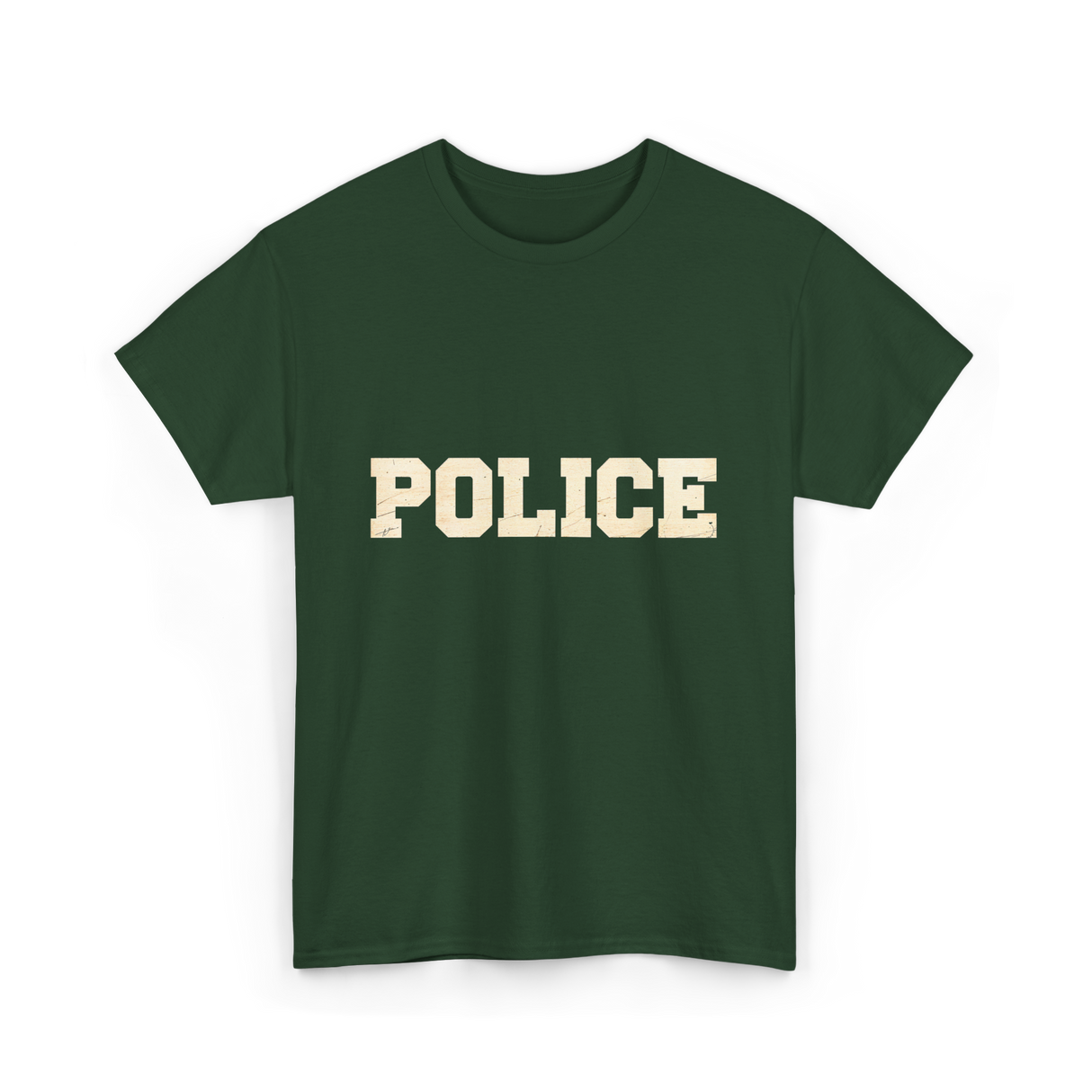Police Officer Police SWAT T-Shirt - Forest Green