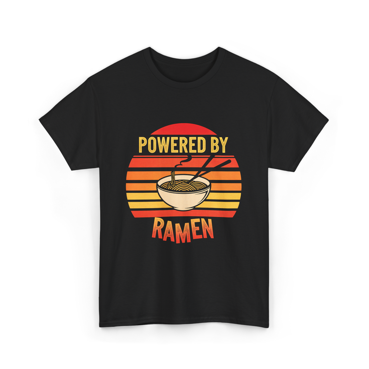 Powered By Ramen Ramen Lover T-Shirt - Black