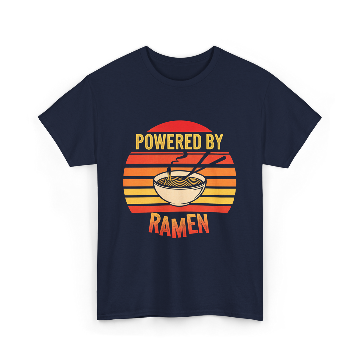 Powered By Ramen Ramen Lover T-Shirt - Navy