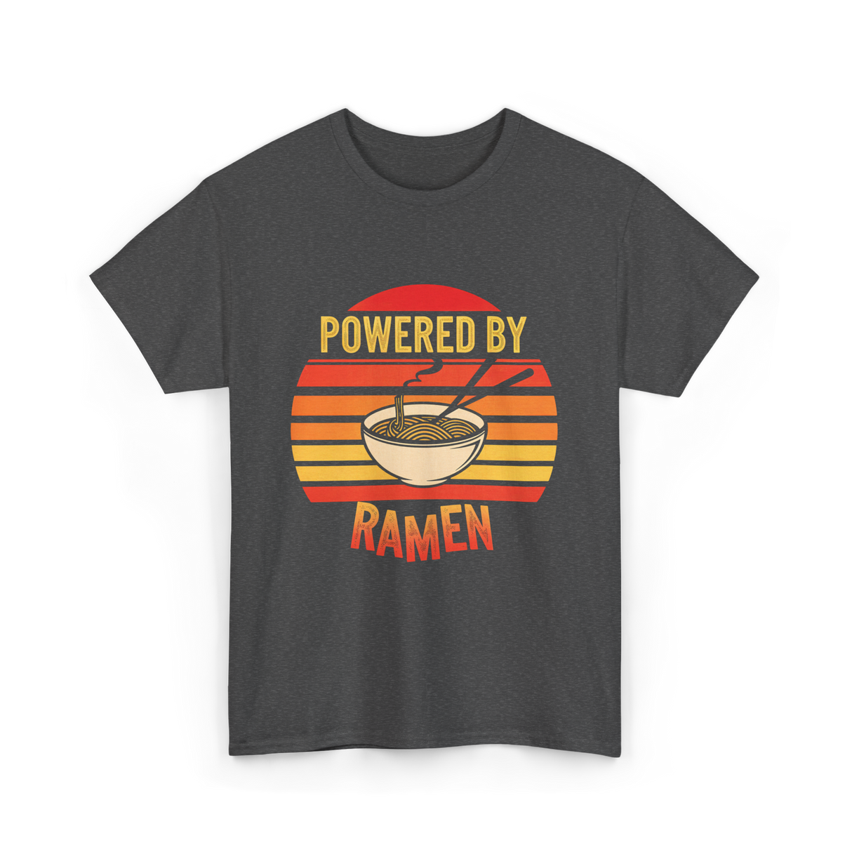 Powered By Ramen Ramen Lover T-Shirt - Dark Heather