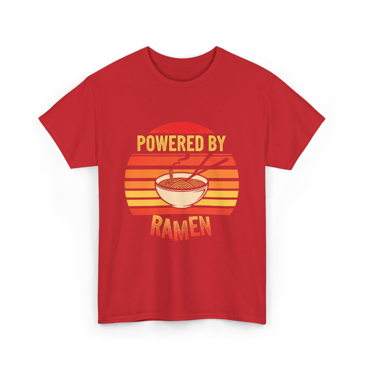 Powered By Ramen Ramen Lover T-Shirt - Red