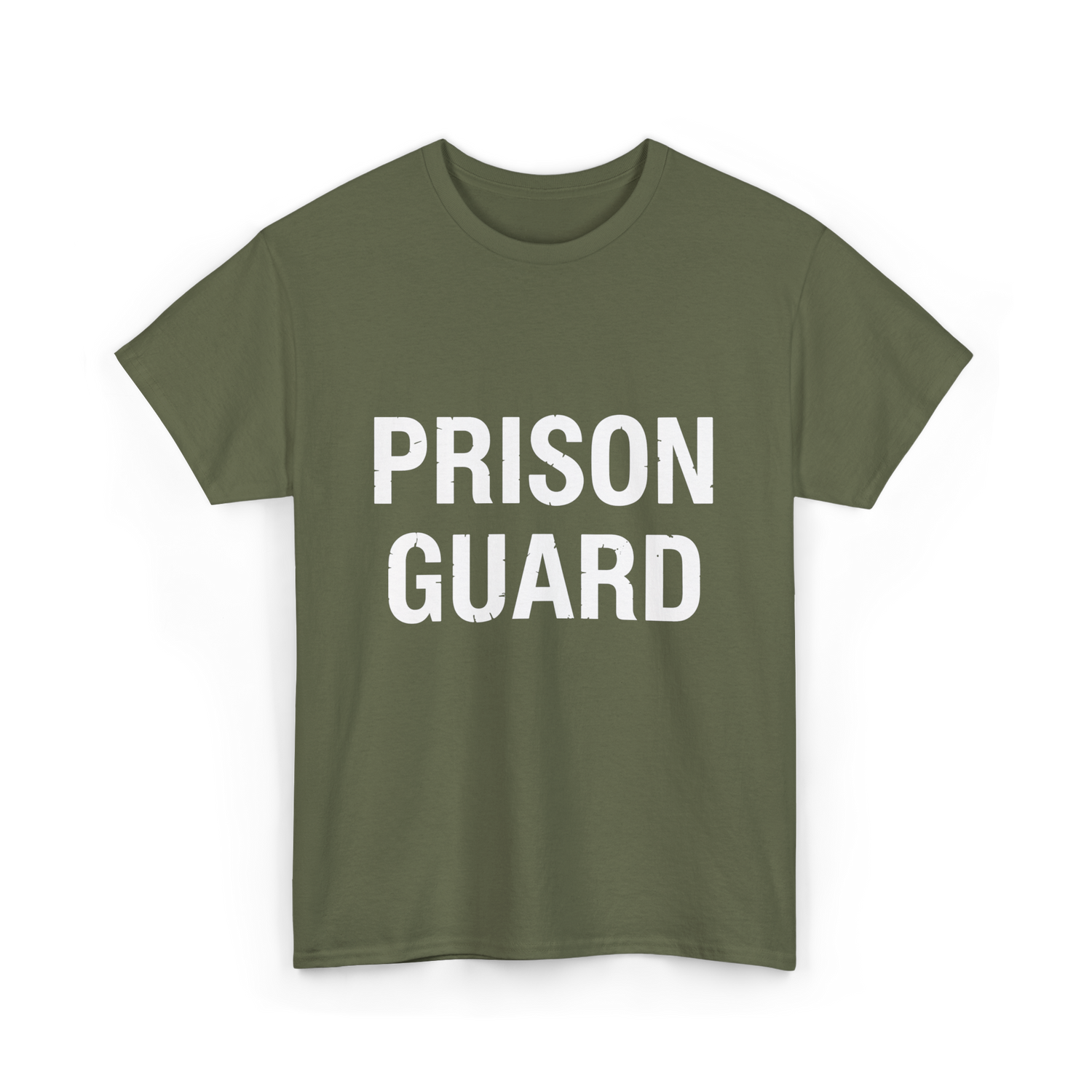 Prison Guard Costume T-Shirt - Military Green