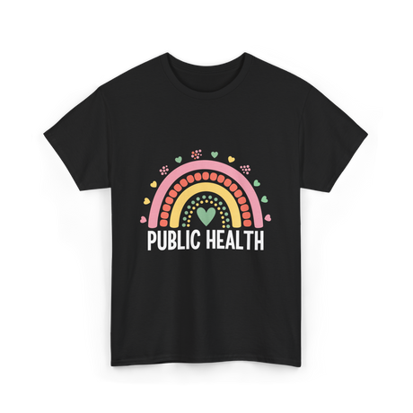 Public Health Rainbow Healthcare T-Shirt - Black