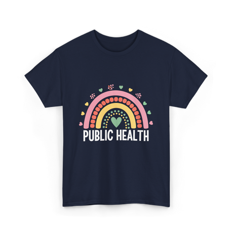 Public Health Rainbow Healthcare T-Shirt - Navy