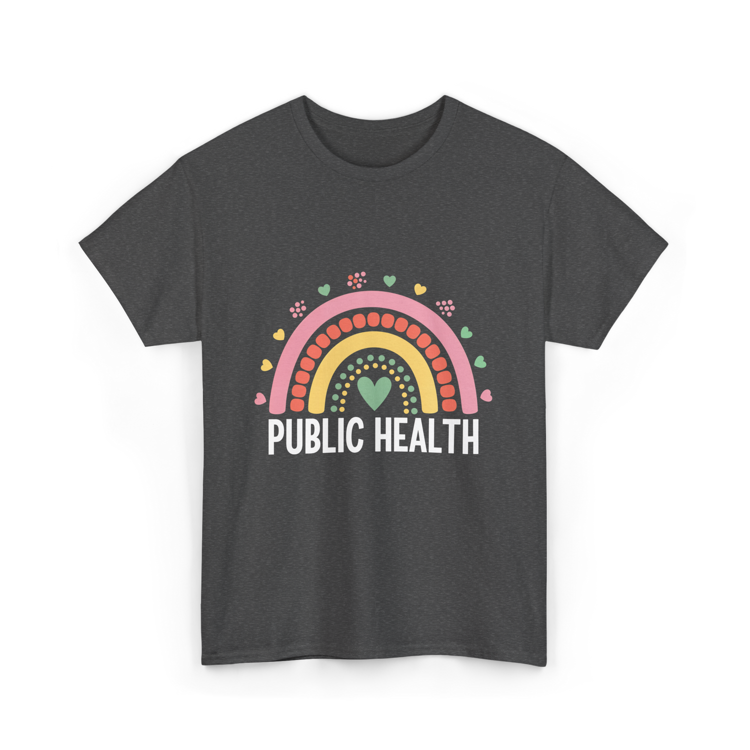 Public Health Rainbow Healthcare T-Shirt - Dark Heather